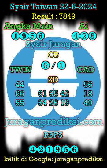 prediksi taiwan 22 juni 2024, syair taiwan hari ini sabtu 22-6-2024, angka keluar togel taiwan, toto jitu taiwan 22 juni 2024 akurat